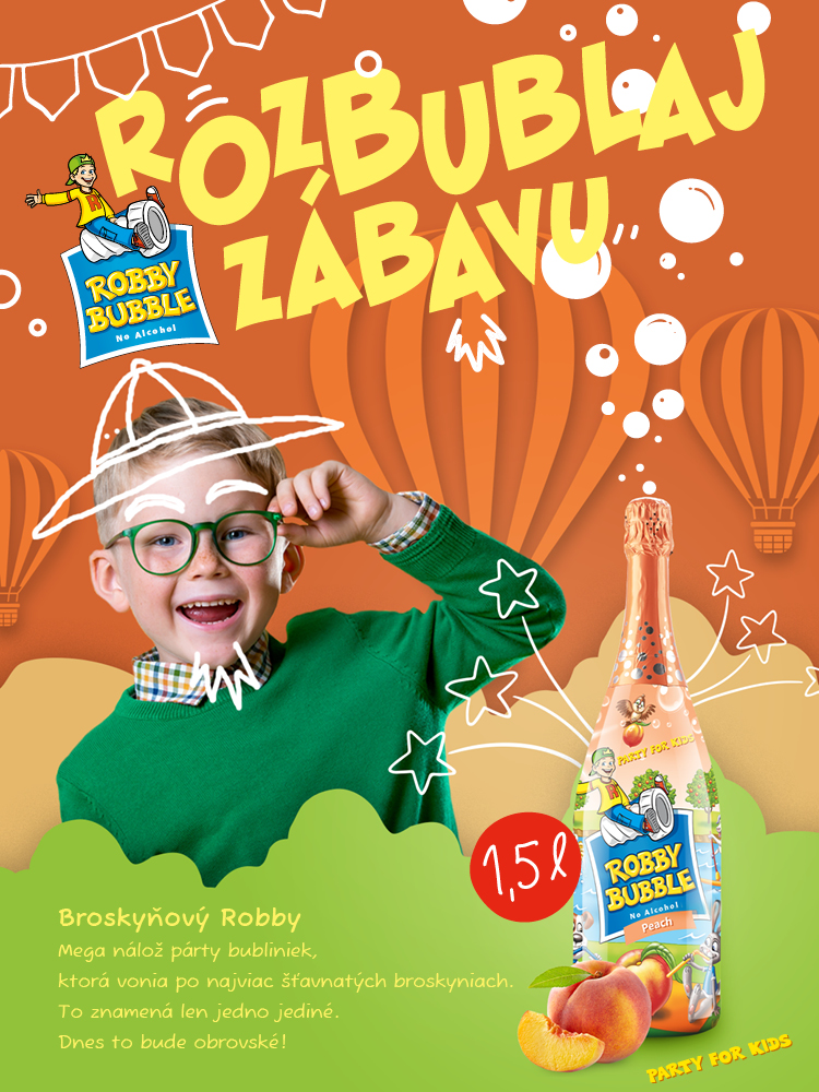 ROBBY BUBBLE BROSKYNA 1,5l