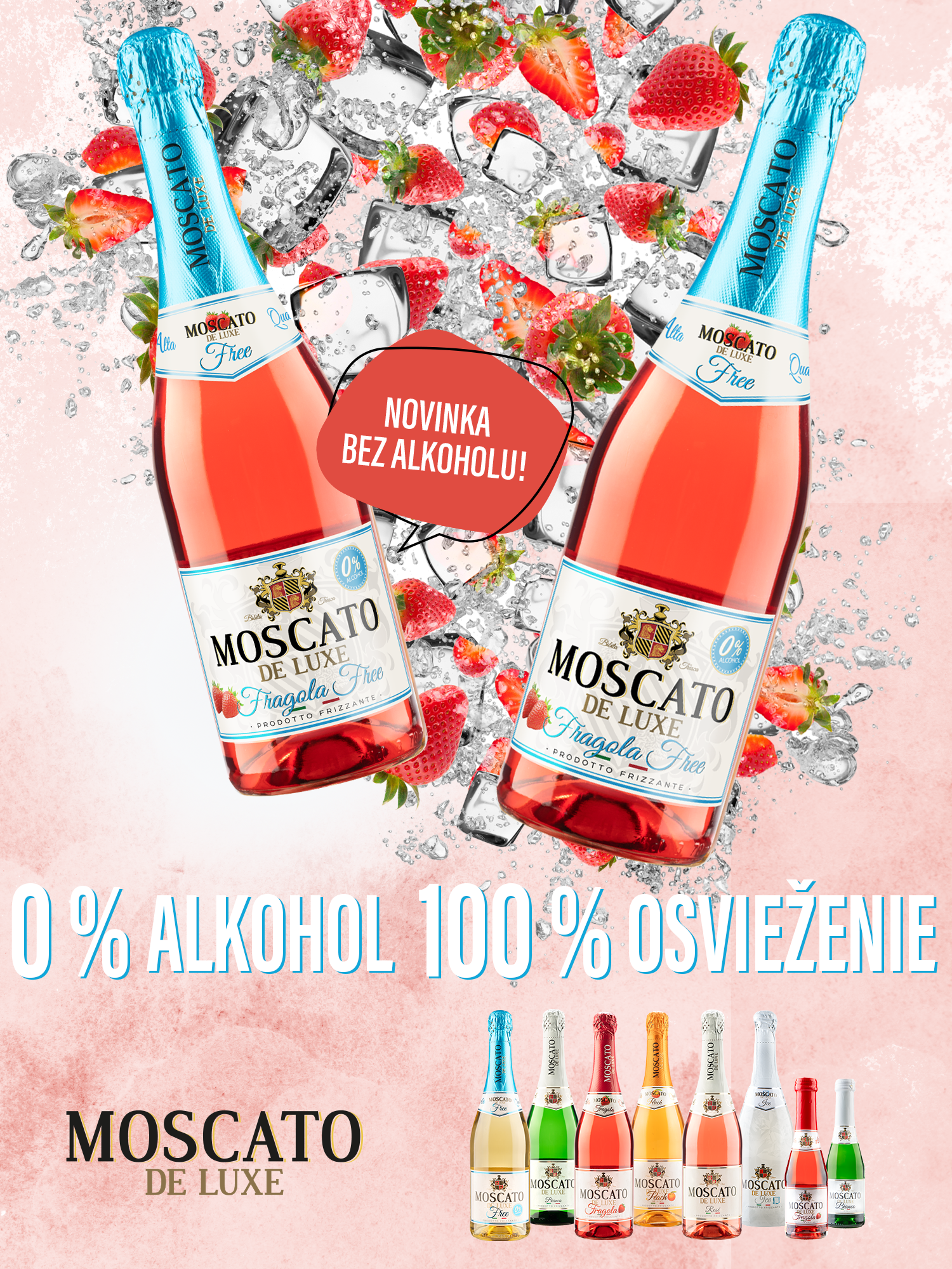 Moscato de Luxe Fragola Free