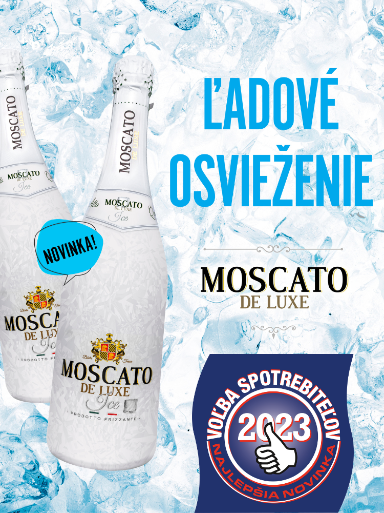 Moscato de Luxe tretíkrát za sebou víťazí v slovenskej Voľbe spotrebiteľov 2023