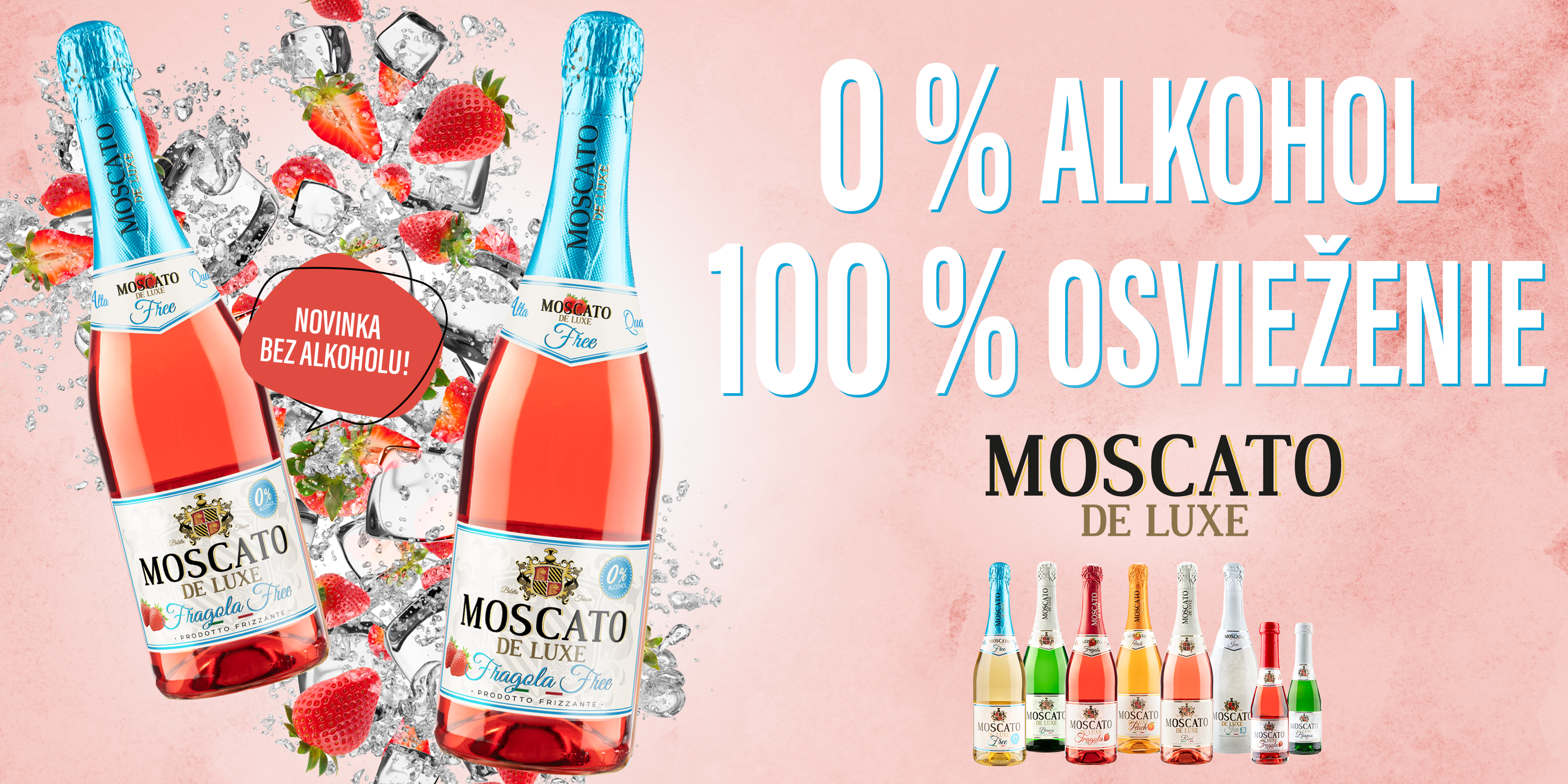 Moscato de Luxe Fragola Free